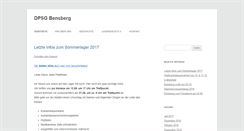 Desktop Screenshot of dpsgbensberg.de